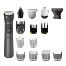 Daugiafunkcė Plaukų Kirpimo Mašinėlė - Philips MG7940 / 15 15 Antgalių Pilkas Daugiafunkcė Plaukų Kirpimo Mašinėlė - Philips MG7940 / 15 15 Antgalių Pilkas