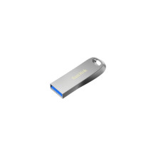 USB Atmintinė - SanDisk Ultra Luxe 128GB USB Atmintinė, Sidabrinė