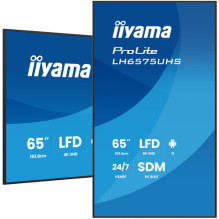 IIYAMA 164.0cm(65") LH6575UHS-B2AG 16:9 3xHDMI+DP+2xUSB (Speditionsversand) IIYAMA 164.0cm(65") LH6575UHS-B2AG 16:9 3xHDMI+DP+2xUSB (Speditionsversand)