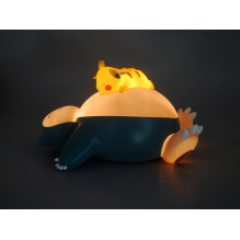TF POKEMON LIGHT-UP FIGURE - SNORLAX & PIKACHU 25 CM TF POKEMON LIGHT-UP FIGURE - SNORLAX & PIKACHU 25 CM