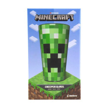 Paladone Žalias „Creeper“ stiklinis buteliukas (1 vnt.) 400 ml Paladone Žalias „Creeper“ stiklinis buteliukas (1 vnt.) 400 ml