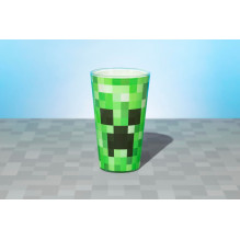 Paladone Žalias „Creeper“ stiklinis buteliukas (1 vnt.) 400 ml Paladone Žalias „Creeper“ stiklinis buteliukas (1 vnt.) 400 ml