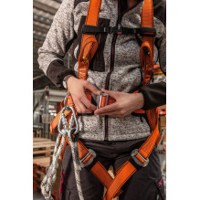 NEO TOOLS fall protection set with waist belt and energy absorber NEO TOOLS fall protection set with waist belt and energy absorber