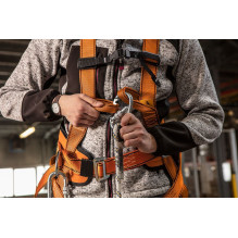 NEO TOOLS fall protection set with waist belt and energy absorber NEO TOOLS fall protection set with waist belt and energy absorber