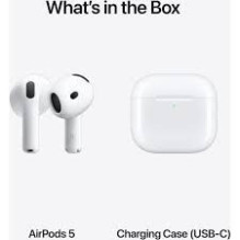 Apple Airpods 5 baltos ausinės Apple Airpods 5 baltos ausinės