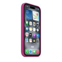 Apple iPhone 16 Plus silikona vāciņš ar MagSafe fuchsia Apple iPhone 16 Plus silikona vāciņš ar MagSafe fuchsia