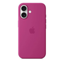 Apple iPhone 16 Plus silikona vāciņš ar MagSafe fuchsia Apple iPhone 16 Plus silikona vāciņš ar MagSafe fuchsia