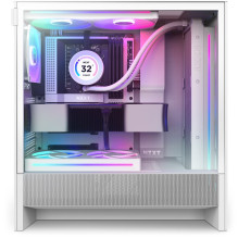 Nzxt H5 Flow RGB case white (CC-H52FW-R1) Nzxt H5 Flow RGB case white (CC-H52FW-R1)