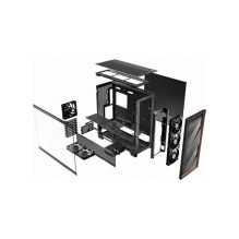 Antec Geh Full FLUX PRO E-ATX / ATX / M-ATX / ITX o.N. BK retail