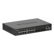 Switch D-Link D-LINK 16 Ports GE + 4 Ports 10G SFP+ Smart Managed Switch