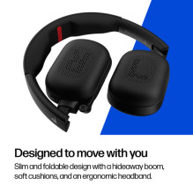 Ausinės HP Poly Focus 625 sulenkiamos stereo Bluetooth laisvų rankų įranga Ausinės HP Poly Focus 625 sulenkiamos stereo Bluetooth laisvų rankų įranga