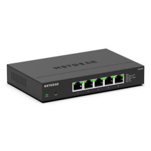 NETGEAR 5-Port Multi-Gigabit Ethernet Plus Switch (MS305E) - Managed, mit 5 x 1G / 2,5G, Desktop- oder Wandbefestigung u