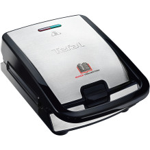 Tefal SW854D sandwich maker 700 W Black, Stainless steel Tefal SW854D sandwich maker 700 W Black, Stainless steel