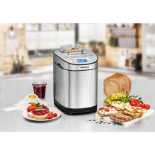 Rommelsbacher Bread Maker BA 550 (stainless steel / black, 550 W, 2 liters, for breads up to 900g) Rommelsbacher Bread Maker BA 550 (stainless steel / black, 550 W, 2 liters, for breads up to 900g)