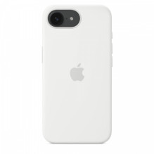 Apple iPhone 16e silikono dėklas white Apple iPhone 16e silikono dėklas white