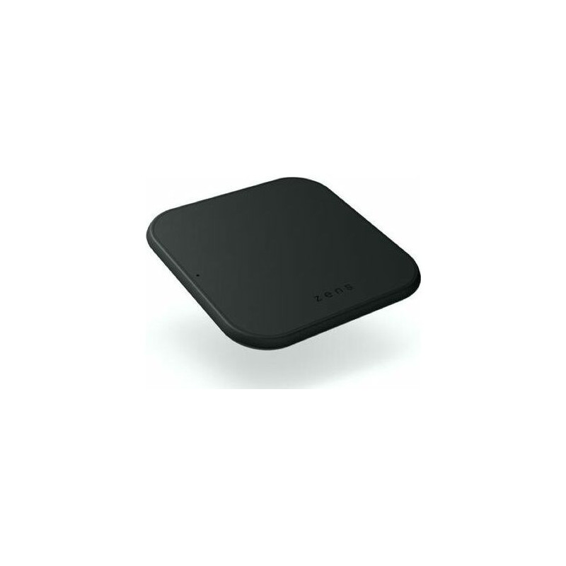 Zens Aluminium Series Single wireless charger + USB-C charger 18W 1x 10W Qi Black