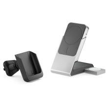 Alogic Matrix+ Wireless 3-in-1 Charging Station MagSafe + Vent Mount