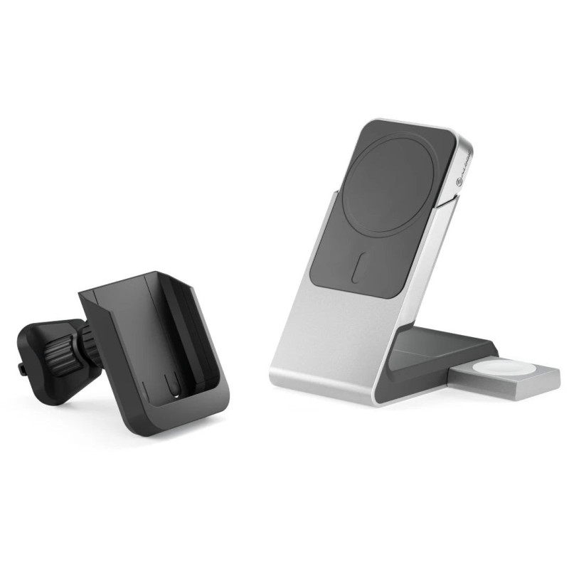 Alogic Matrix+ Wireless 3-in-1 Charging Station MagSafe + Vent Mount