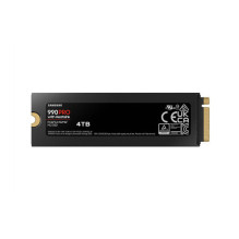 Samsung 990 PRO NVMe SSD 4 TB M.2 PCIe 4.0 3D-NAND TLC su aušinimo plokštele Samsung 990 PRO NVMe SSD 4 TB M.2 PCIe 4.0 3D-NAND TLC su aušinimo plokštele