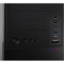 Inter-Tech Micro Tower Gehäuse IT-6865 Black 2xUSB 3.0