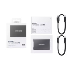 Samsung T7 2TB External SSD Drive Gray (MU-PC2T0T / WW)