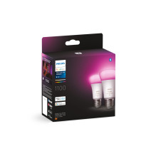 Philips Hue Lemputė E27 9W RGBW 2 vnt.