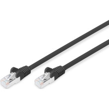 Kabelis Digitus DIGITUS CAT6 RJ45 S / FTP Patchkabel 10,0m schwarz