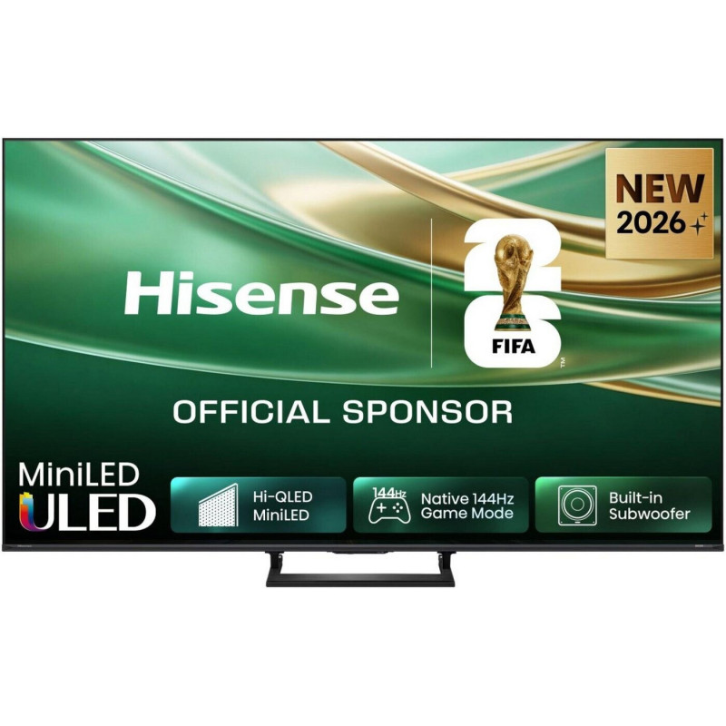 Hisense ULED 75E8S MiniLED (189 cm (75 inch), black / dark gray, UltraHD / 4K, Triple Tuner, Subwoofer, 144Hz Panel)