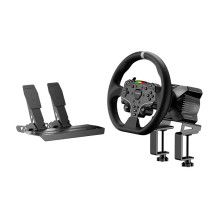 MOZA Racing R3 Gaming Wheel Set - R3 Base + ES Wheel + SRP-Lite Pedals + Clamps Moza Racing R3 RS074 (RS074)