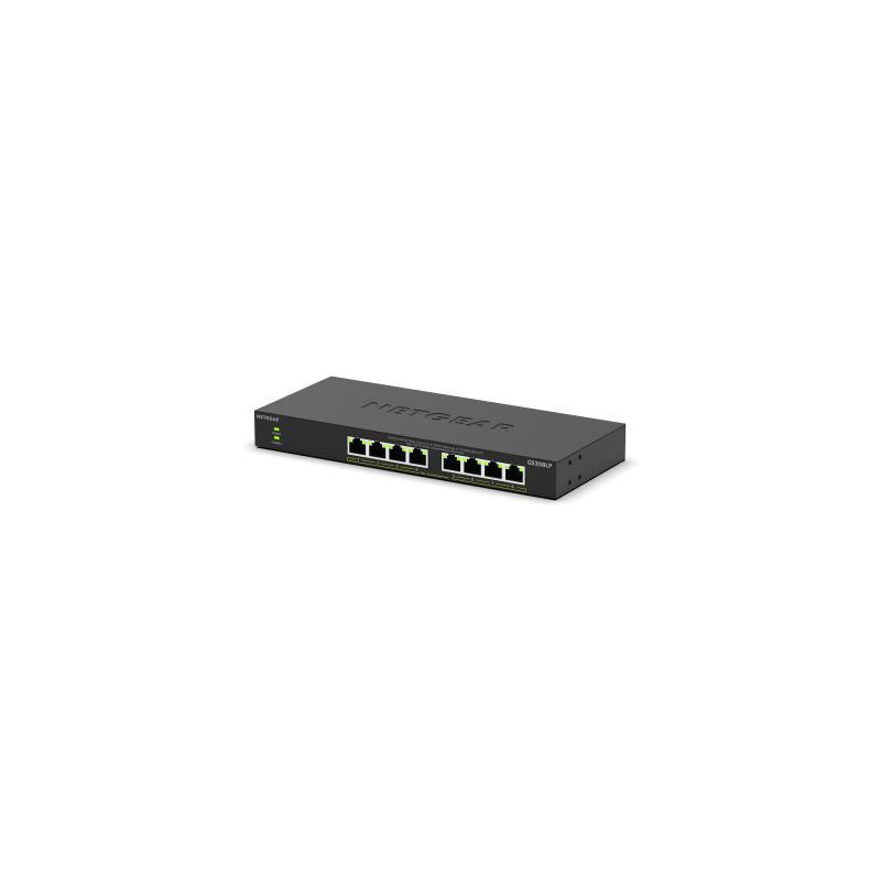 Switch NETGEAR Netgear 8 prievadų PoE Gigabit nesuvaldomas GS308LP
