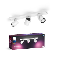 Philips Hue White & Color Ambiance Argenta Ceiling light white • 3-spot Philips Hue White & Color Ambiance Argenta Ceiling light white • 3-spot