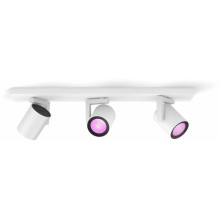 Philips Hue White &amp; Color Ambiance Argenta lubų šviestuvas white • 3 lempučių taškinis šviestuvas