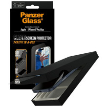 PanzerGlass Ultra-Wide Fit Fastfit ekrano apsauga Apple iPhone 17 Pro Max transparent PanzerGlass Ultra-Wide Fit Fastfit ekrano apsauga Apple iPhone 17 Pro Max transparent