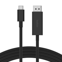 Kabel USB Belkin USB-C - DisplayPort 2 m Black (AVC014bt2MBK) Kabel USB Belkin USB-C - DisplayPort 2 m Black (AVC014bt2MBK)
