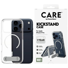 CARE by PanzerGlass® Skaidrus dėklas su atrama ir MagSafe iPhone 17 Pro CARE by PanzerGlass® Skaidrus dėklas su atrama ir MagSafe iPhone 17 Pro