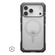 UAG Urban Armor Gear Trooper MagSafe Case Apple iPhone 17 Pro Max ash (gray / transparent)