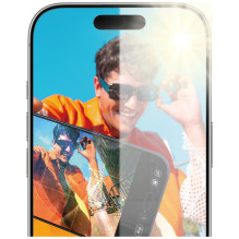 PanzerGlass® Anti-Reflective Armor Displayschutz iPhone 17 16 Pro m. EasyAligner