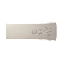 USB-Stick 64GB Samsung BAR Plus Champagne Silver USB 3.1 retail USB-Stick 64GB Samsung BAR Plus Champagne Silver USB 3.1 retail
