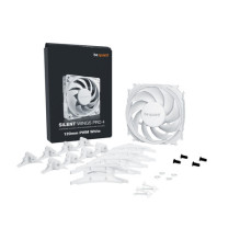be quiet! Silent Wings“ Pro 4 120mm PWM balti ventiliatoriai be quiet! Silent Wings“ Pro 4 120mm PWM balti ventiliatoriai