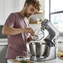 Kenwood Titanium Chef Baker XL Küchenmaschine KVL85.124SI (silver, 1.200 Watt, integrated Waage, Timer, Patisserie-Set, Kenwood Titanium Chef Baker XL Küchenmaschine KVL85.124SI (silver, 1.200 Watt, integrated Waage, Timer, Patisserie-Set,
