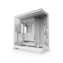 NZXT H9 Flow (weiß (matt), Tempered Glass x 2)