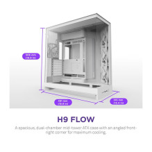 NZXT H9 Flow 2025 Computer Case