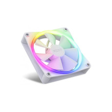 Komplektas 3 NZXT F120 RGB ventiliatoriai su valdikliu White