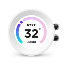 NZXT Kraken Elite 240 RGB, weiß Wasserkühlung für AMD und Intel CPU