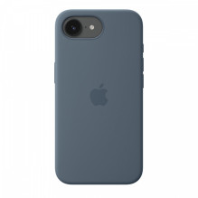 Apple Silicone Case mit MagSafe für iPhone 17e Maritimblau