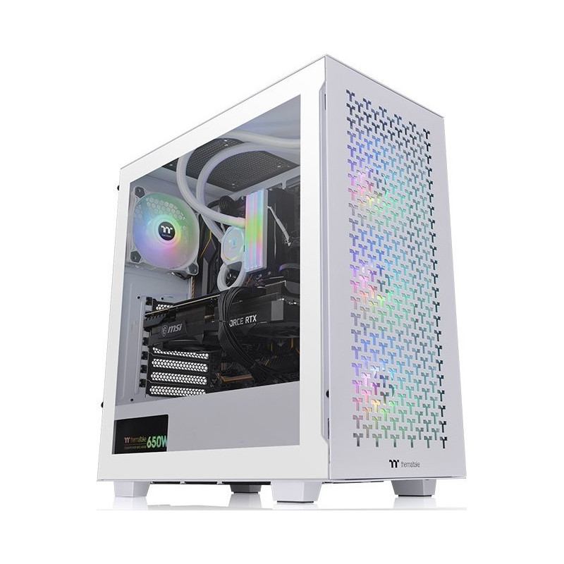 Midi korpusas Thermaltake TOWER ATX V350 TG ARGB AIR SNOW White