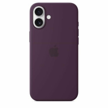 Apple Original iPhone 16 Plus Silicone Case with MagSafe - Plum