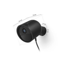 Philips Hue Secure laidinė kamera Black Philips Hue Secure laidinė kamera Black