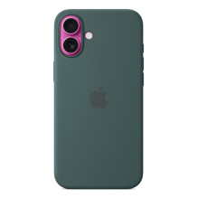 Apple iPhone 16 Plus Silicone Case with MagSafe - Lake Green