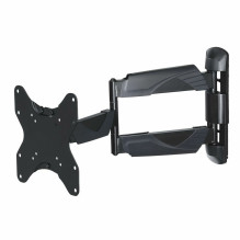 Hama TV sieninis laikiklis, pasukamas, pasviras, ištraukiamas, 122 cm (48"), 220827, Black